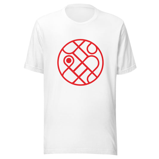 Accessible Japan Stamp Shirt (White)